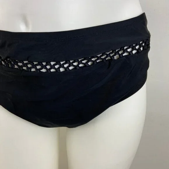 Time and Tru High Waist Leg Black Swimsuit… - Picture 2 of 5